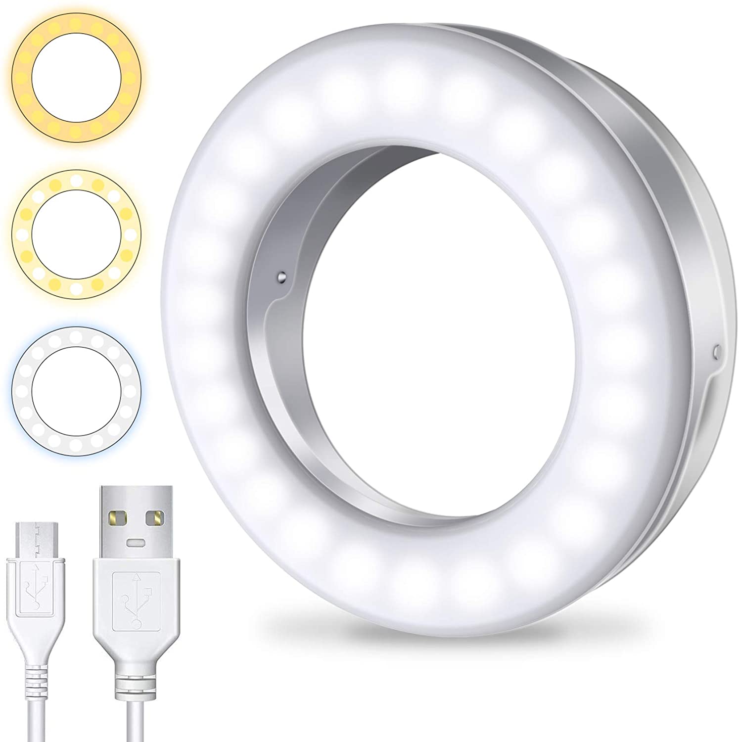 selfie ring light attachments