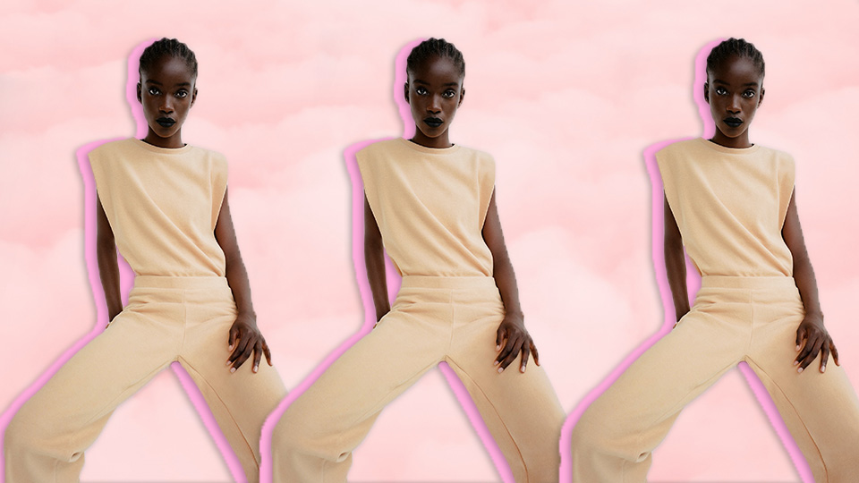 STYLECASTER | shoulder pad trend Zara 2020