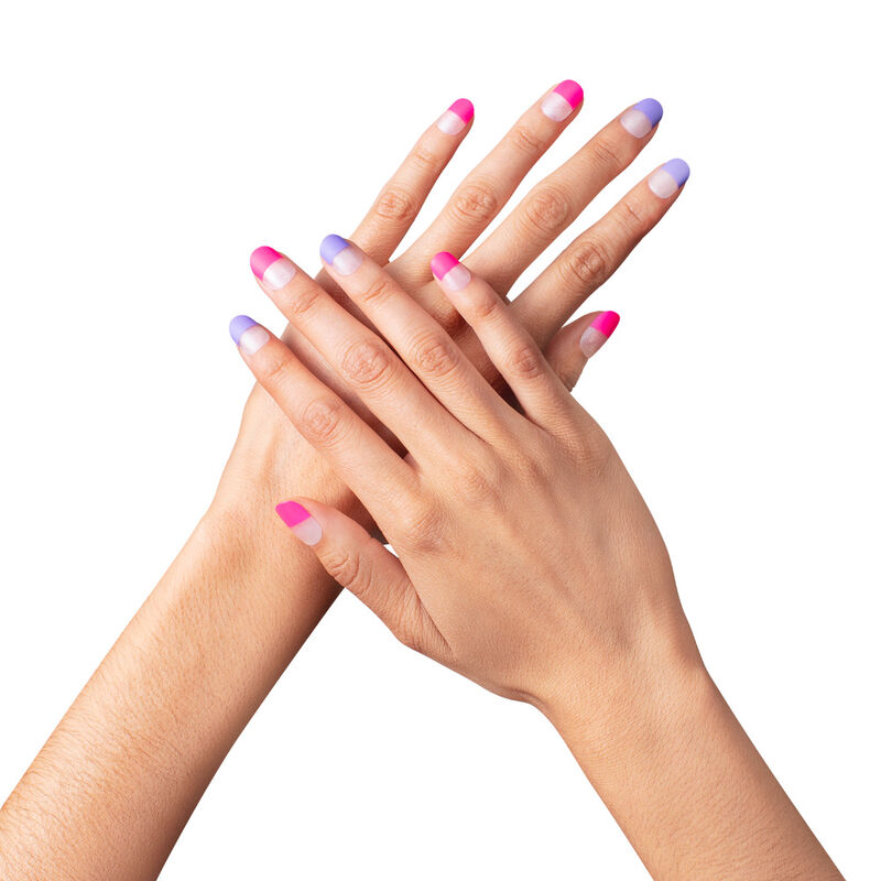 Popsockets neon coast nails