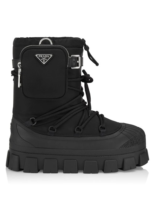Prada Pocket Weather Booties Saks Fifth Avenue