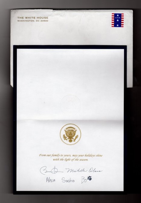 Obama Christmas Card 2011