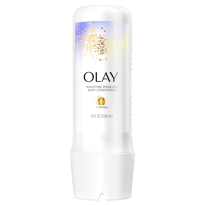 olay retinol rinse off body