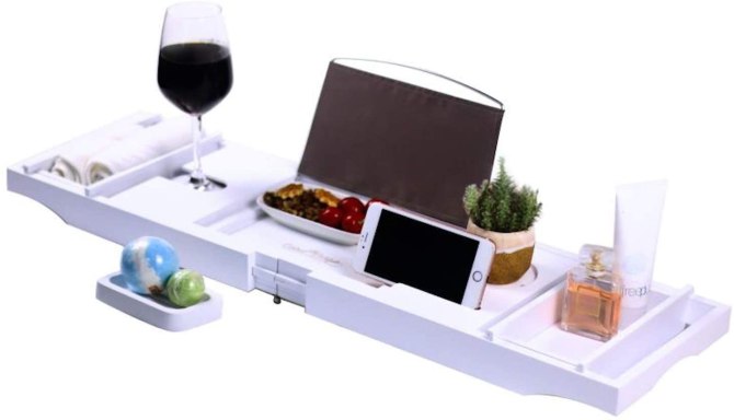 STYLECASTER | Bath Caddy