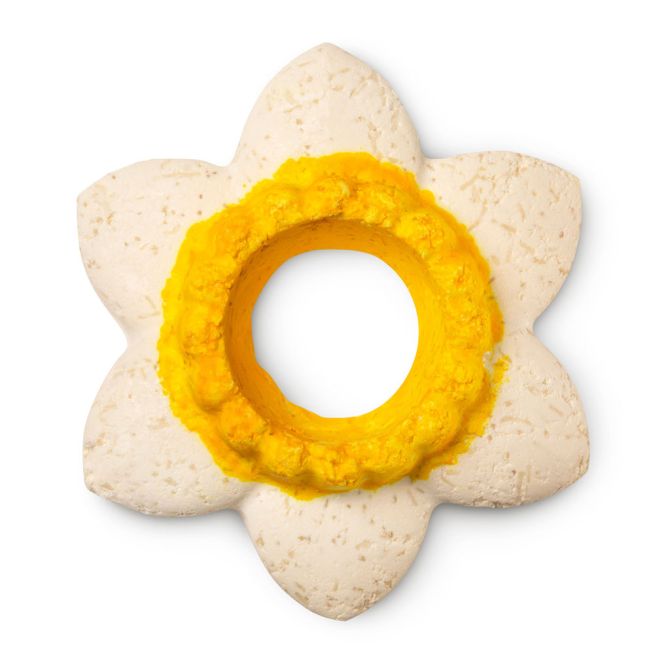 Lush. daisy bath bomb