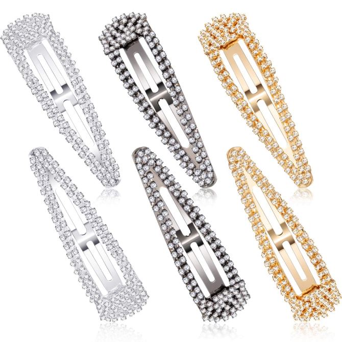 Rhinestone-Barrettes-Hairpins-Crystal-Accessories