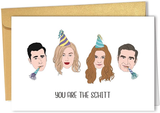 "Schitt's Creek" Birthday Card