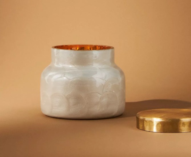 Capri Blue Mini Volcano Capiz Jar Candle Anthroplogie