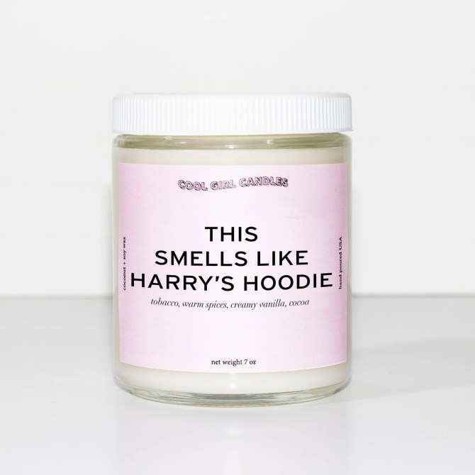 Cool Girl Candles This Smells Like Harry's Hoodie Candle Etsy
