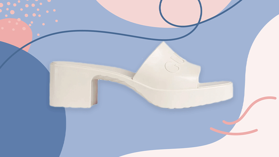 STYLECASTER | Gucci Rubber Slide