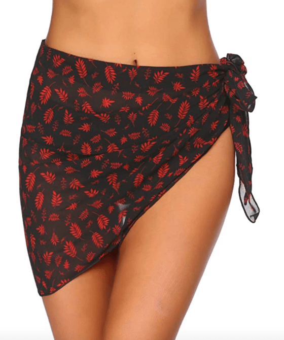 Ekouaer Women Short Sarong
