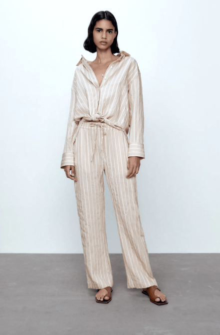 STYLECASTER | Emily Ratajkowski Zara Skirt