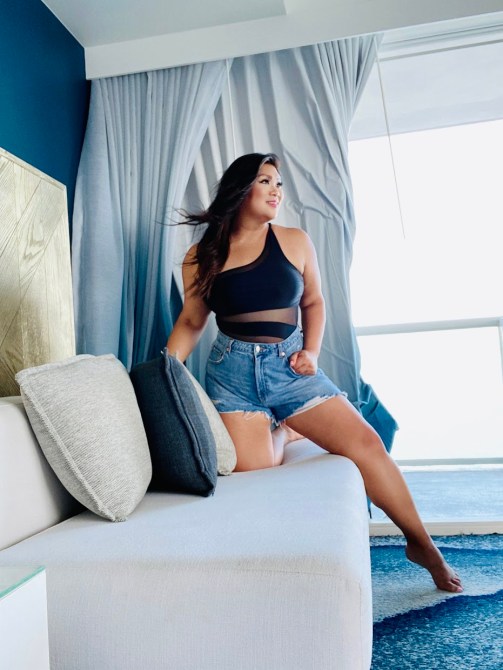 STYLECASTER | Styling Swimsuits As Bodysuits