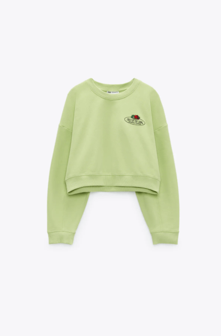 STYLECASTER | Zara Fruit of the Loom Collection