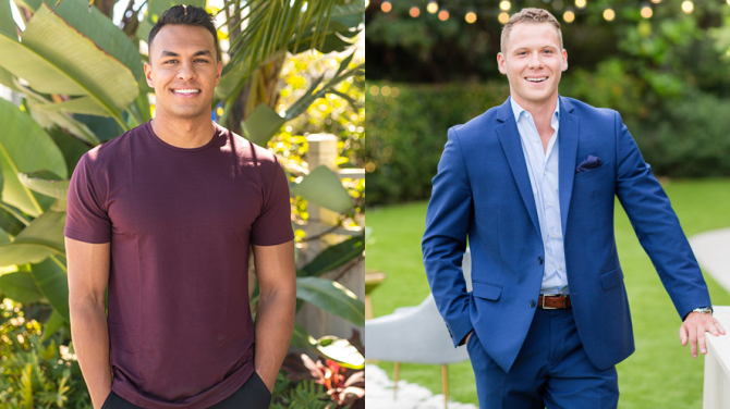 Aaron, Cody, "The Bachelorette" 2021
