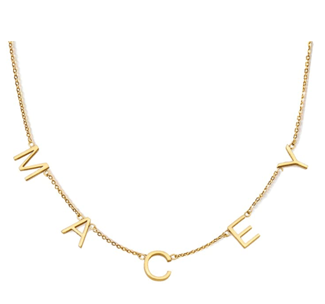 StyleCaster | Name Necklaces