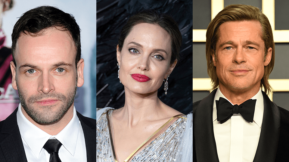 Jonny Lee Miller, Angelina Jolie, Brad Pitt