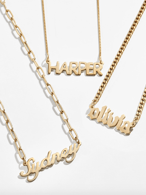 StyleCaster | Name Necklaces