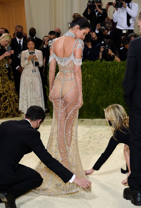 Kendall Jenner at the Met Gala.