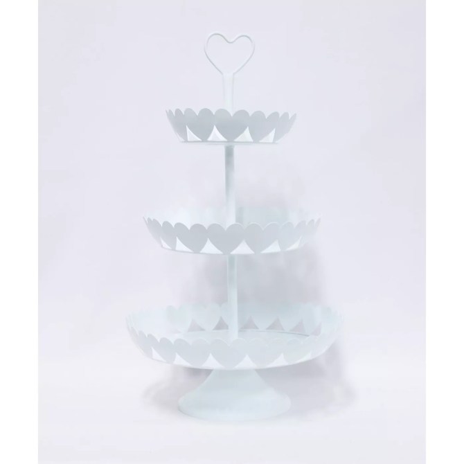 3-Tier Valentine's Day Heart Tray
