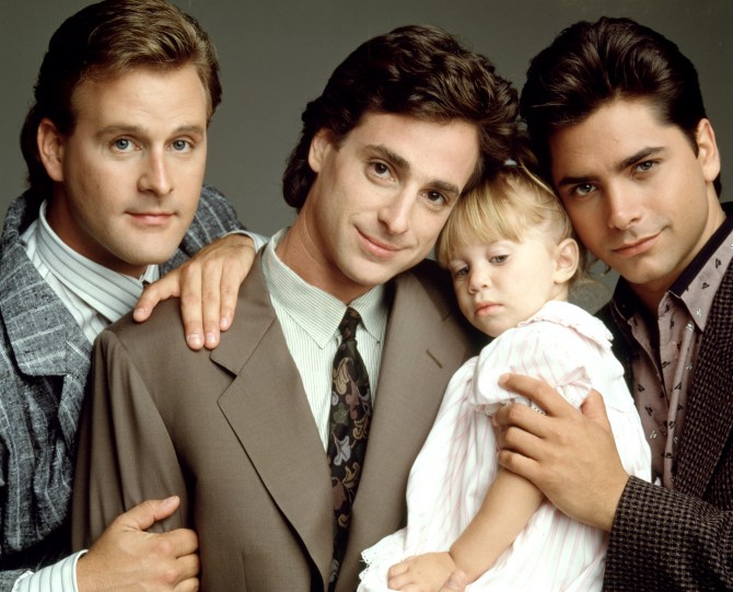 FULL HOUSE, Dave Coulier, Bob Saget, Ashley/Mary Kate Olsen, John Stamos, (Season 3), 1987-95, © War