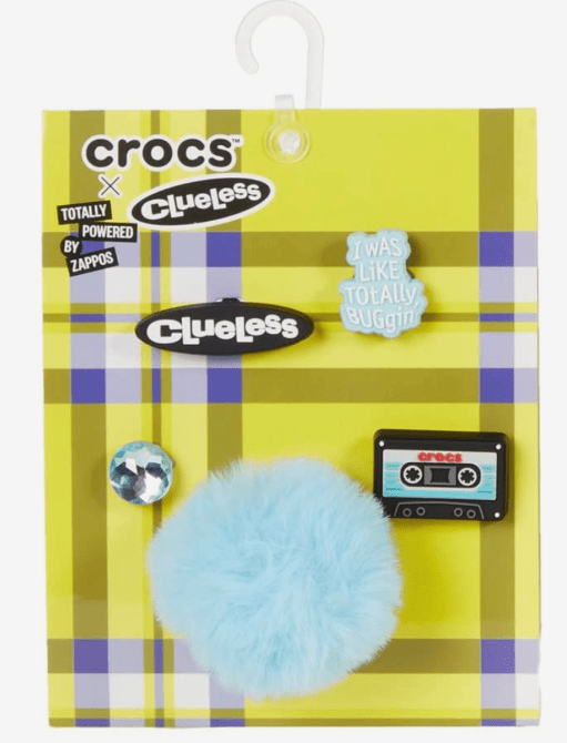 Zappos x Crocs Clueless Exclusive: ‘The Tai’ Jibbitz™ Charms Pack