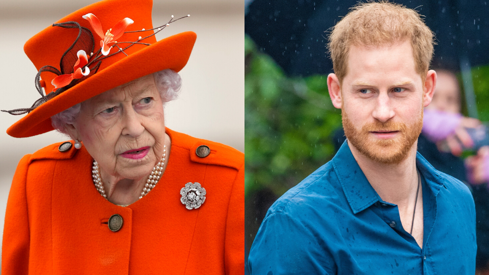 Queen Elizabeth, Prince Harry