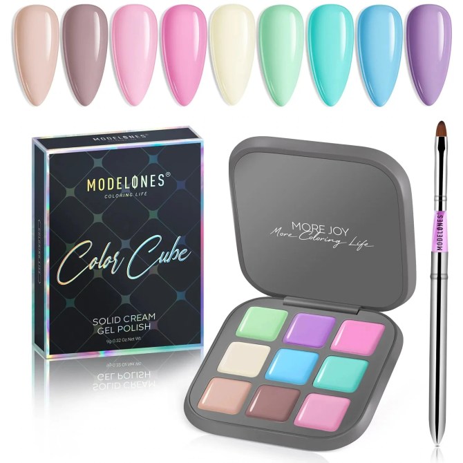 Perfect Macaron - 9 Shades Solid Cream Gel Polish