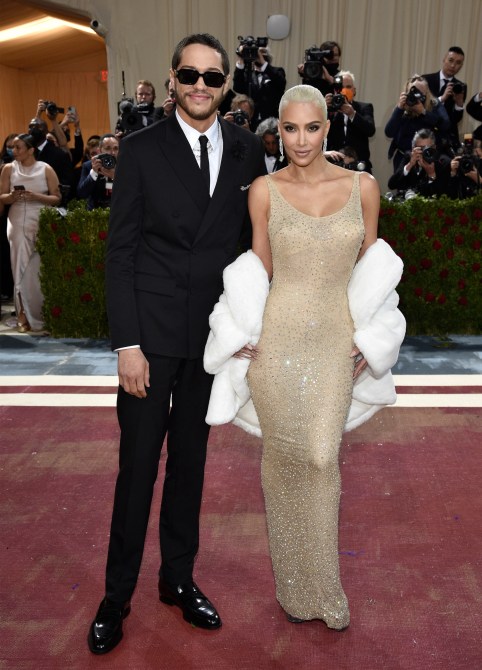Kim Kardashian, Pete Davidson, Met Gala 2022