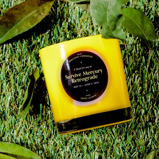 Photo: Birthdate Candles: The Survive Mercury Retrograde Candle
