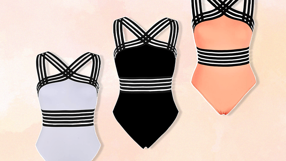 Amazon one-piece swimsuit