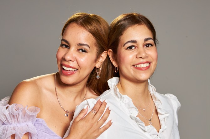 Yully and Lilian (purple ruffles)