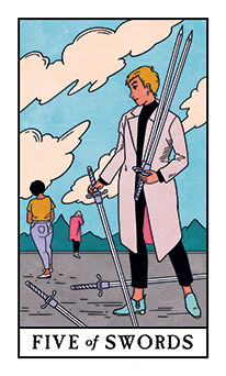5 of Swords Tarot