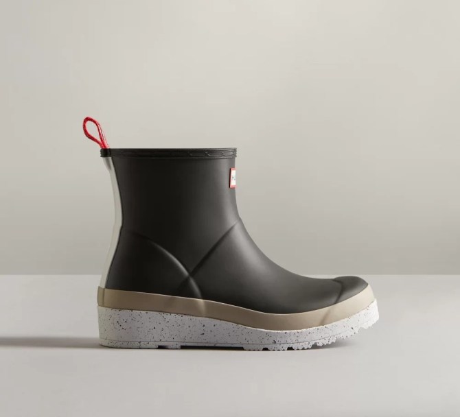 Hunter Play Short Speckle Rain Boots