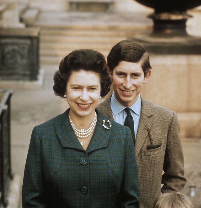 Queen Elizabeth And Prince Charles