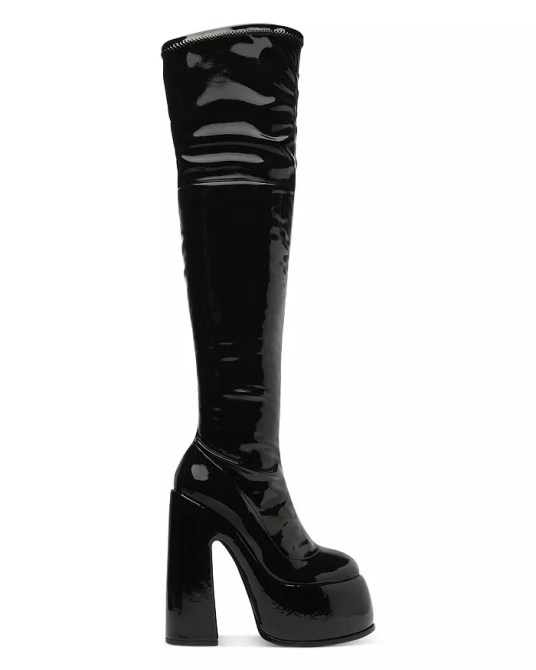 Schutz Denise Over-the-Knee Platform Boots Bloomingale's