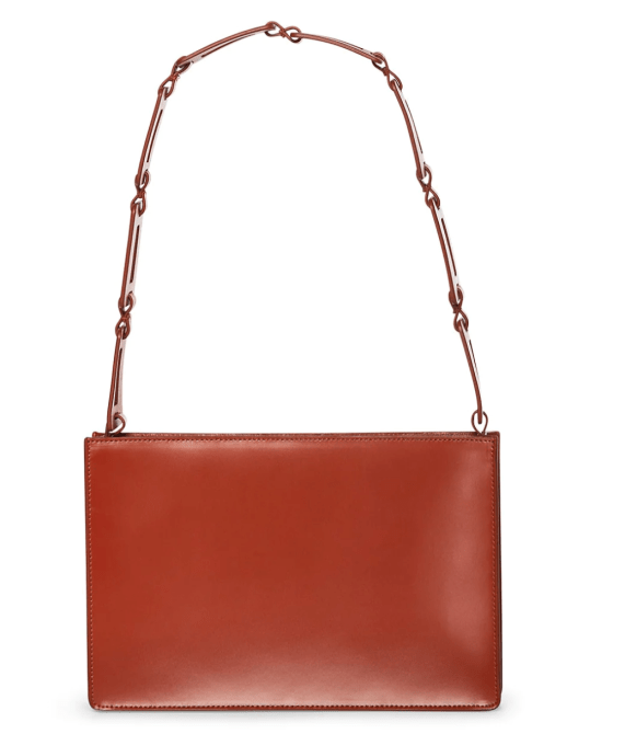 Yas Leather Shoulder Bag