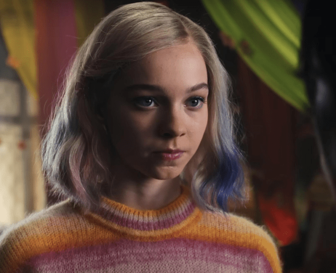 Enid Sinclair in Wednesday on Netflix