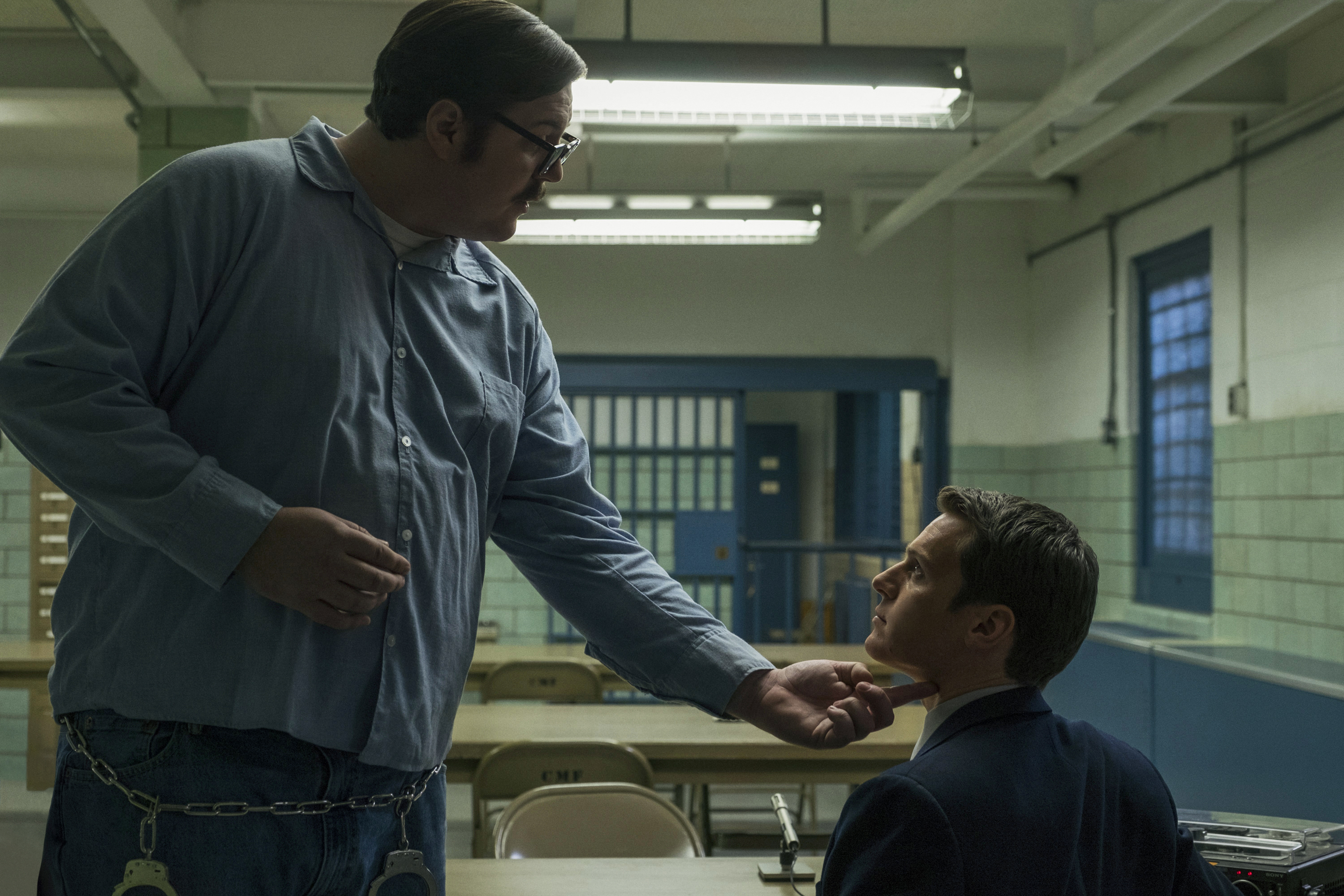 Cameron Britton, Jonathan Groff, Mindhunter