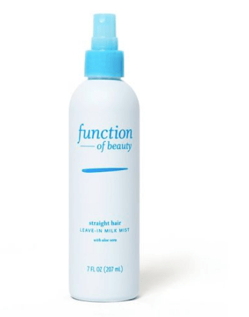 Function of Beauty Straight Hair Leave-In Milk Mist Base with Aloe Vera