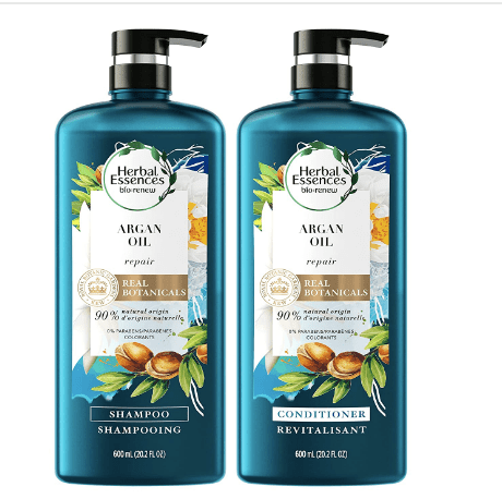 Herbal Essences Shampoo and Conditioner Set Repairing Argan Oil of Morocco