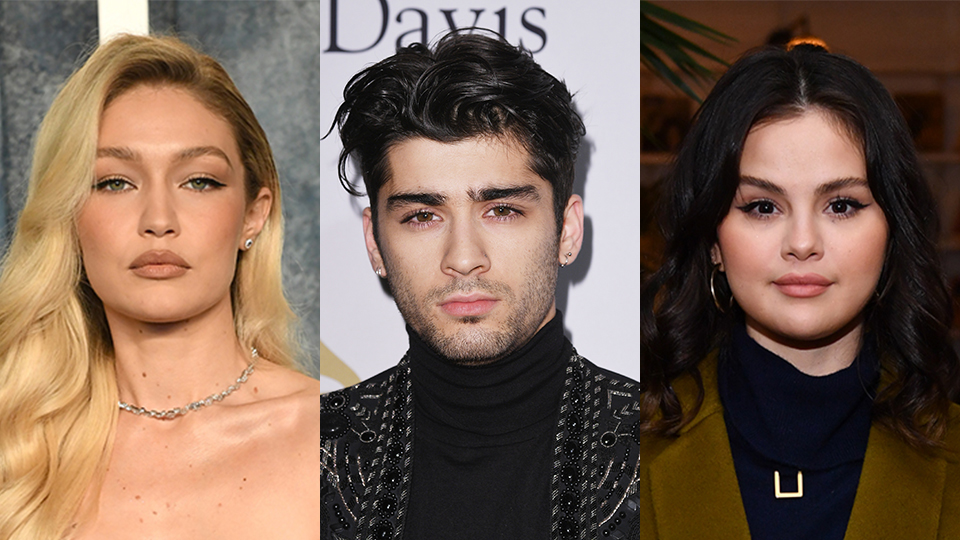Gigi Hadid, Zayn Malik, Selena Gomez