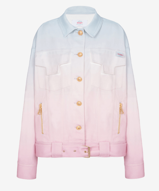 STYLECASTER | Balmain x evian Collab