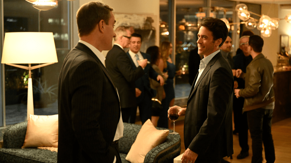 Matthew Macfadyen Ashley Zukerman. Succession