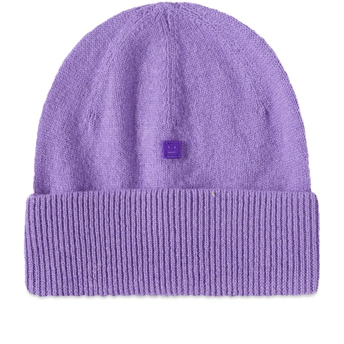 purple Acne beanie