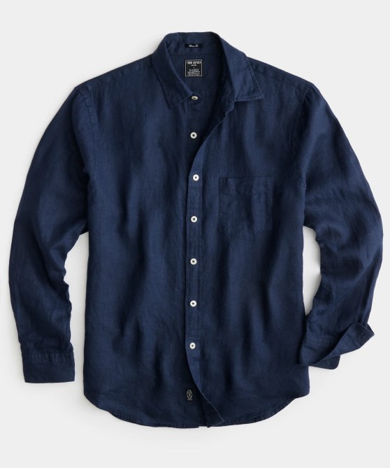 Todd Snyder Sea Soft Irish Linen Shirt