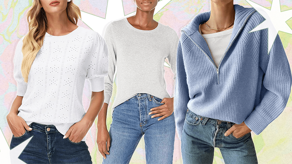 best amazon sweaters for spring