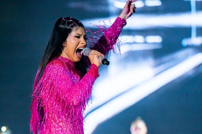 Cardi B performs on day 1 of Music Midtown at Piedmont Park on September 14, 2019 in Atlanta, Georgia.
