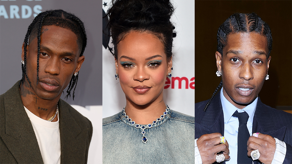 Travis Scott, Rihanna, Asap Rocky