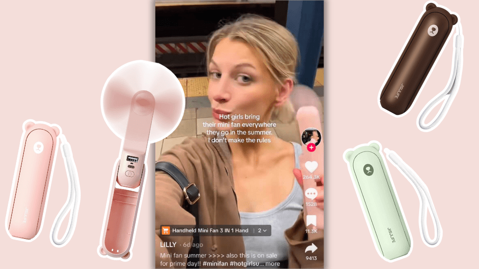 JisuLife handheld mini fan