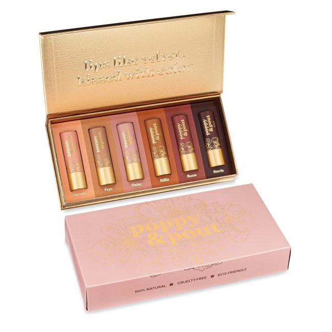 Poppy and Pout 100 Percent Natural Lip Tints